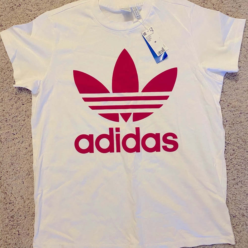 Oversized adidas shirt